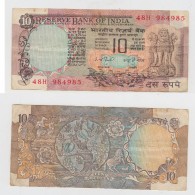 INDE - 10 RUPEE N° 48H   984985 - 1992 - India