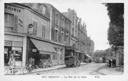 95- ERMONT - LA RUE DE LA GARE - Ermont-Eaubonne