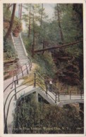Stairway To Point Lookout Watkins Glen New York - Adirondack
