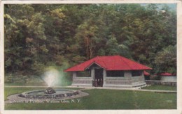 Entrance To Pavilion Watkins Glen New York - Adirondack