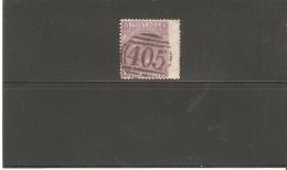 GRANDE BRETAGNE  N° 34 FILIGRANE TIGE DE ROSE OBLITERE - Unused Stamps