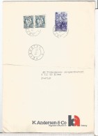 NORUEGA CC  HOBRATEN 75 AÑOS REY OLAV V - Storia Postale