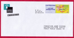 PAP – Post Réponse Merci – Fondation Abbé Pierre – 10P049 ( 2876) - PAP : Risposta