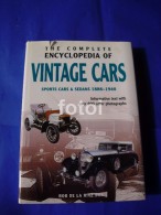 The Complete Encyclopedia Of Vintage Cars Old Car Book Livre Livro - Otros & Sin Clasificación
