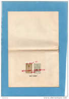 TURQUIE-2timbres Fiscaux-"Taxe De Passage"??sur Brochure-12 Pages -croisière -PAQUES 1954-ISTANBUL- - Briefe U. Dokumente