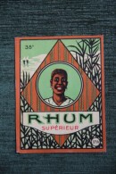 ETIQUETTE " RHUM SUPERIEUR ". - Rum