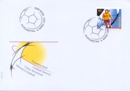 Switzerland 2007 FDC Women's Football - Cartas & Documentos