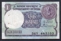 Inde Billet De 1 Rupee 1989 56V - India