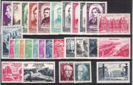 FRANCE   1948** Année Complete  30 Valeurs ** Y&T = 65,00 Euro - 1940-1949