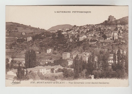 CPSM MONTAIGUT (Puy De Dome) - Vue Générale Côté Saint Nectaire - Montaigut