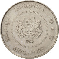 Monnaie, Singapour, 10 Cents, 1986, British Royal Mint, SUP+, Copper-nickel - Singapur