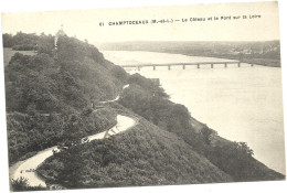 49    CHAMPTOCEAUX   LE  COTEAU  ET  LE  PONT  SUR  LA  LOIRE - Champtoceaux