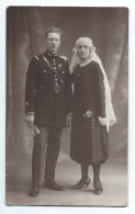 Photographie Carte Postale /Mariage/Militaire / Anglais  ? /Vers 1920 - 1940      PHOTN140 - Autres & Non Classés