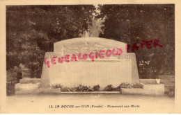 85 - LA ROCHE SUR YON - MONUMENT AUX MORTS - La Roche Sur Yon