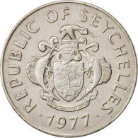 Monnaie, Seychelles, Rupee, 1977, British Royal Mint, TTB, Copper-nickel, KM:35 - Seychelles