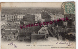 85 - LA ROCHE SUR YON -CASERNE TRAVOT A VOL D' OISEAU - CARTE PRECURSEUR MME MILHEAU N° 138 - La Roche Sur Yon