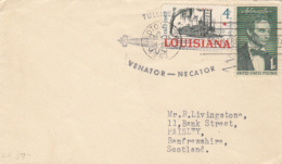 SUBMARINE, USS TULLIBEE SPECIAL POSTCARD, SHIP, LINCOLN STAMPS ON COVER, 1963, USA - Sous-marins