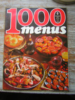 REVUE  CUISINE  1000 MENUS  N° 6 HEBDOMADAIRE  1970 - Cooking & Wines