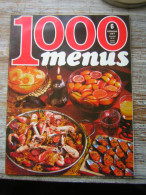 REVUE  CUISINE  1000 MENUS  N° 6 HEBDOMADAIRE  1970 - Koken & Wijn