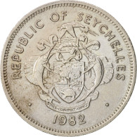 Monnaie, Seychelles, Rupee, 1982, British Royal Mint, TTB+, Copper-nickel - Seychellen