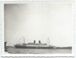 Photographie D´amateur /Marine / Bateau De Croisiére/"Le COLOMBIE"//1933           PHOTN169 - Old (before 1900)