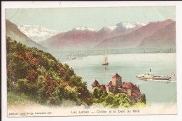 VEYTAUX : Chillon Et La Dent Du Midi - Veytaux