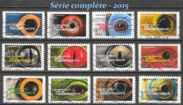 France - Les Animaux Nous Regardent  - Y&T N° 1152 / 1163 - Oblitérés - Lot 641 - Adhesive Stamps