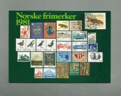 Norwegen 1981  Mi.Nr. 834 , Norske Frimerker 1981 - Maximum Card - Stempel  21.6.1982 - Tarjetas – Máximo