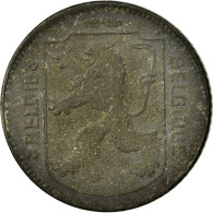 Monnaie, Belgique, Franc, 1946, TB+, Zinc, KM:128 - 1 Franc