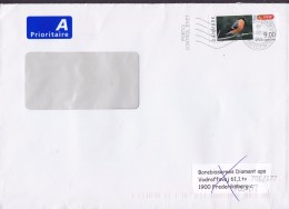 Denmark A PRIORITAIRE Label "Porto Kontrolleret" KØBENHAVNS POSTCENTER 2015 Cover Brief ATM / Frama Bird Vogel Oiseau - Vignette [ATM]