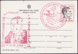 1988-CE-53 CUBA 1988 SPECIAL CANCEL. CHESS AJEDREZ. TORNEO PANAMERICANO JOSE RAUL CAPABLANCA. HOTEL HABANA LIBRE. - Lettres & Documents