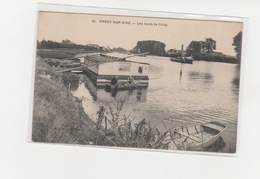 PRECY SUR OISE BORDS OISE BATEAU LAVOIR - Précy-sur-Oise