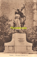 CPA  TOURNAI  MONUMENT GABRIELLE PETIT - Tournai