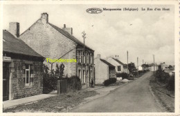 CPA  MACQUENOISE BELGIQUE LA RUE D'EN HAUT - Momignies