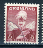 1938 - GROENLANDIA - GREENLAND - GRONLAND - Catg Mi. 2 - Used - (T22022015....) - Oblitérés