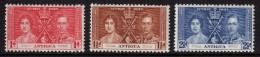 ANTIGUA 1937 Coronation Omnibus Set - Mint Hinged - MH * - 5B784 - Other & Unclassified