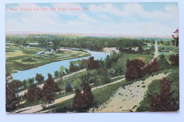 River Thames And Pipe Line Road, London, Ontario, Canada - London