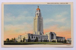 NEW STATE CAPITOL, LINCOLN, NEBRASKA, 1930-45 - Lincoln