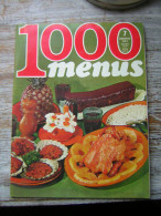 REVUE  CUISINE  1000 MENUS  N° 7  HEBDOMADAIRE  1970 - Cooking & Wines