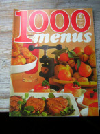 REVUE  CUISINE  1000 MENUS  N° 15  HEBDOMADAIRE  1970 - Cucina & Vini