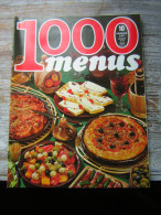 REVUE  CUISINE  1000 MENUS  N° 10  HEBDOMADAIRE  1970 - Cucina & Vini