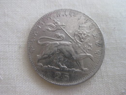 Ethiopie 25 Matonya 1923 EE = 1931 - Etiopía