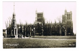 RB 1097 - 1936 Garratt Real Photo Postcard - Bristol Cathedral Northside - Gloucestershire - Bristol