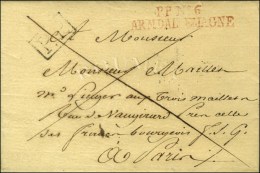 PP N° 6 / ARM. D'ALLEMAGNE Rouge Sur Lettre Avec Texte Daté De Milan Le 15 Juillet 1810. - TB / SUP. -... - Marques D'armée (avant 1900)