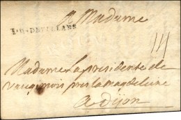 AR.DEVILLARS Sur Lettre Avec Texte Daté Au Camp De Lens Le 22 Juin 1709. - TB / SUP.  - RR. - Marques D'armée (avant 1900)