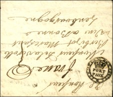 AVESNES + '' Franc '' Sur Lettre Avec Texte Daté Du 4 Février 1741 Adressée En Bourgogne, Au... - Autres & Non Classés