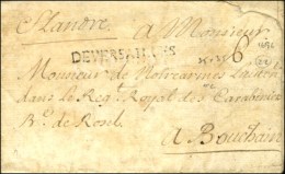 DE VERSAILLES (L N° 2) Sur Lettre Avec Texte Daté 1696. - TB. - R. - ....-1700: Précurseurs