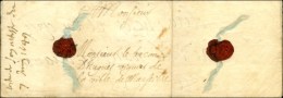 Lettre Avec Texte Daté De Marseille Le 7 Juin 1649, Signé Louis De Valois  Adressée Localement... - ....-1700: Précurseurs