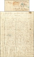 Lettre Avec Texte Daté '' Bord De L'Aleméne Rade De Papeete Ile Taïti 24 Janvier 1850 '' Pour La... - Autres & Non Classés