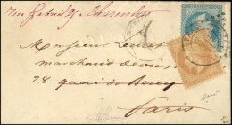 Lettre Avec Texte Daté De Rueil Le 2 Avril 1871 Entrée Dans Paris Par Agence. GC 3240 / N° 29... - Guerre De 1870